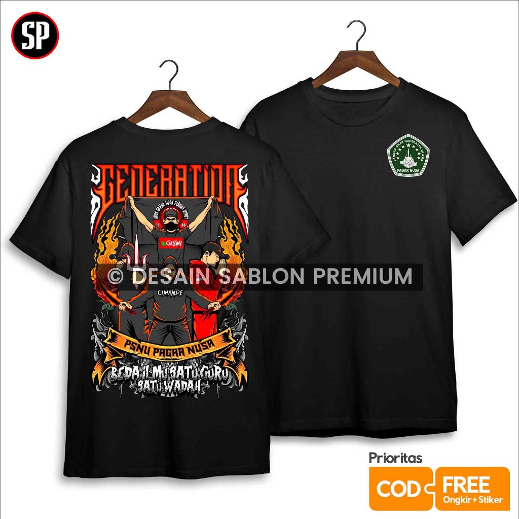 Jual Kaos Pagar Nusa Distro Terbaru Exlusive Pagar Nusa