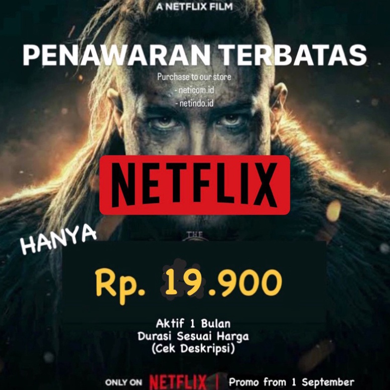 Jual Kode L D Netflixx Permium Bulan Tahun Anti On Hold Full Uhd