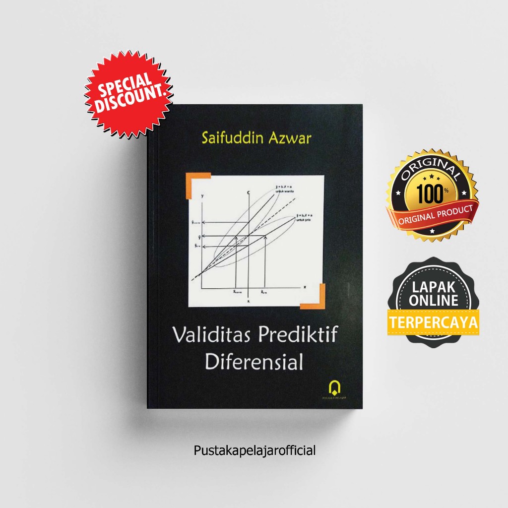 Jual BUKU ORI VALIDITAS PREDIKTIF DIFERENSIAL SAIFUDDIN AZWAR