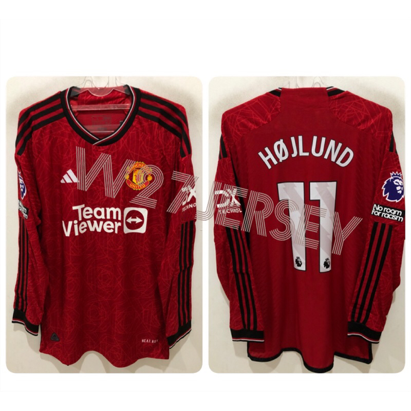 Jual JERSEY PLAYER ISSUE MU HOME LONGSLEEVE 2023 2024 Name Player