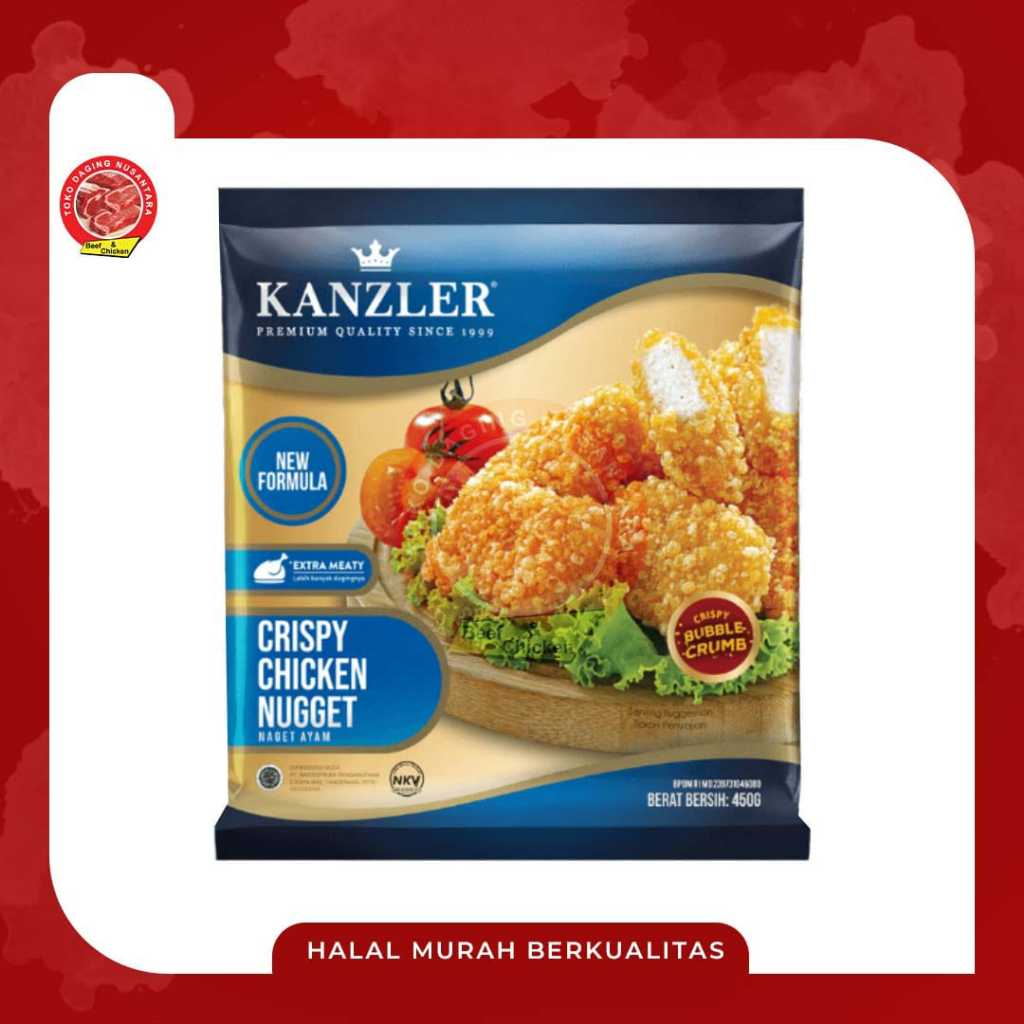 Jual KANZLER CRISPY CHICKEN NUGGET 450 GR Shopee Indonesia