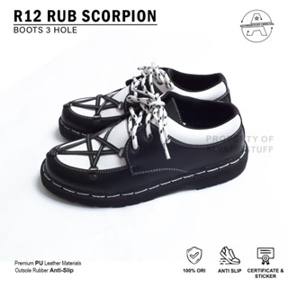 Jual Alvarisstuffoffcial R12 Scorpion Rabber Sepatu Penny Loafers