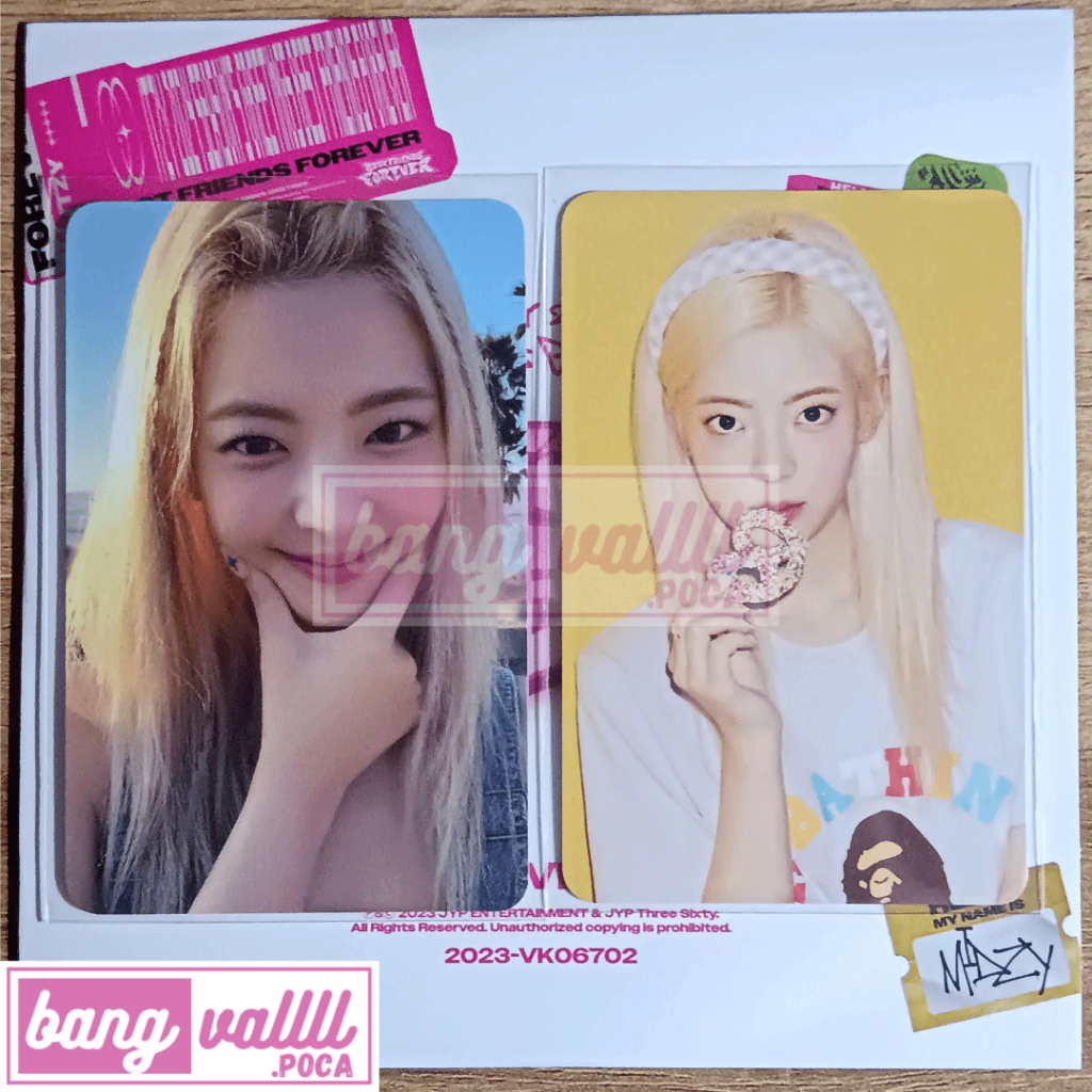 Jual PHOTOCARD PC ITZY SEASONS GREETINGS 2024 SG24 BEST FRIENDS FOREVER