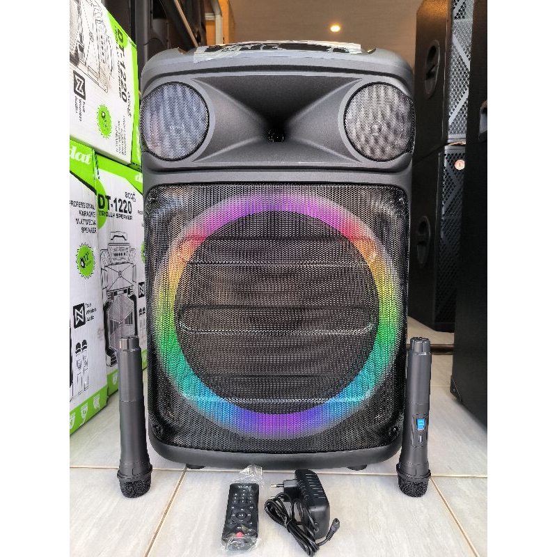 Jual Speaker Rinrei Bluetooth 15 Inc Free 2 Mic Wireless Shopee Indonesia