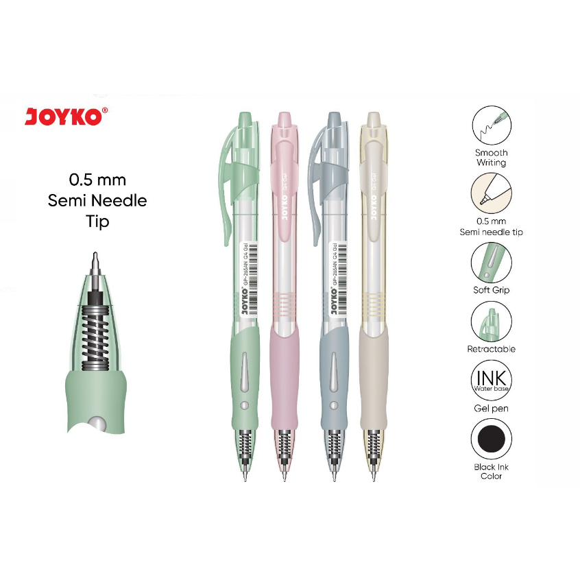 Jual Pcs Pulpen Pen Cetek Pastel Joyko Gp An Q Pena Q Gel