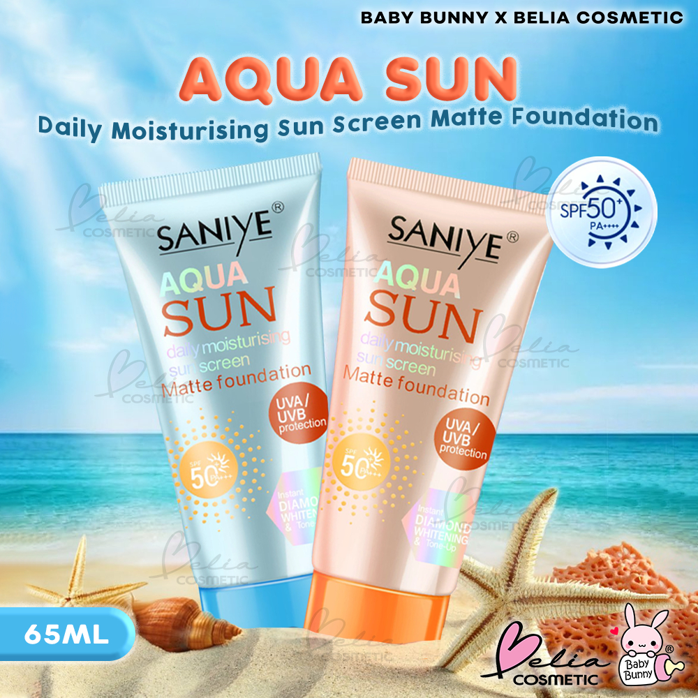 Jual Belia Saniye Aqua Sun Screen R Sunscreen Spf Pa