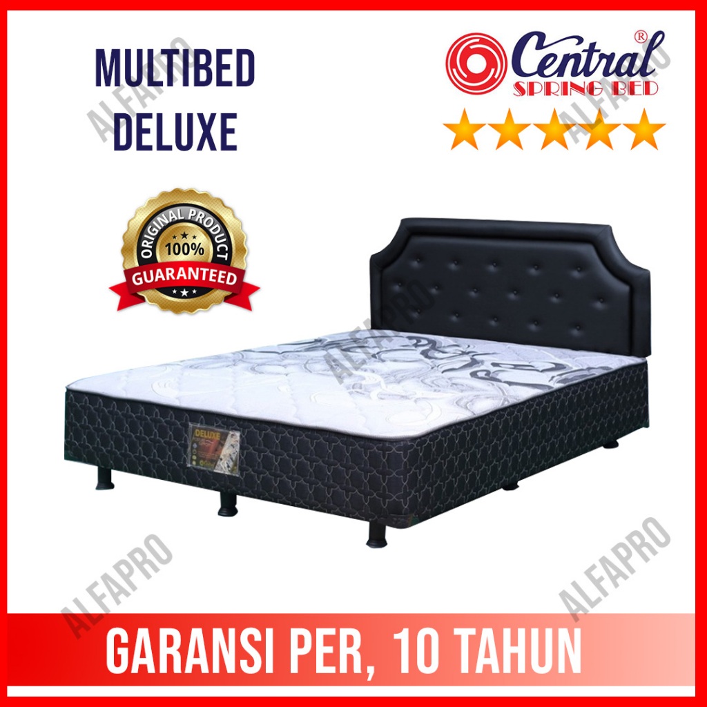 Jual Kasur Springbed CENTRAL Multibed Deluxe 160x200 Spring Bed Full