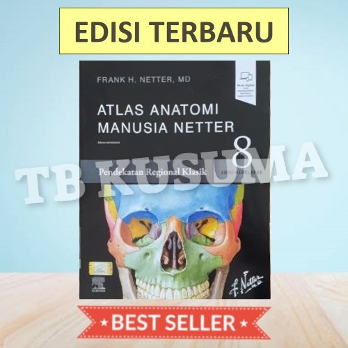 Jual ATLAS ANATOMI MANUSIA EDISI 8 FRANK H NETTER ORIGINAL Shopee