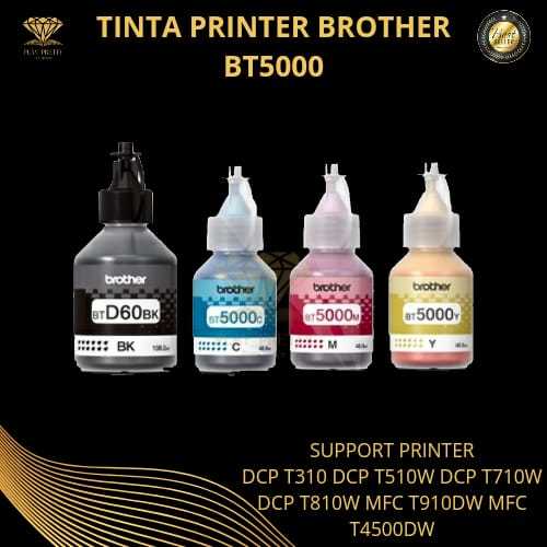 Jual Tinta Brother Bt D Bt Untuk Printer Dcp T T W Dcp T W