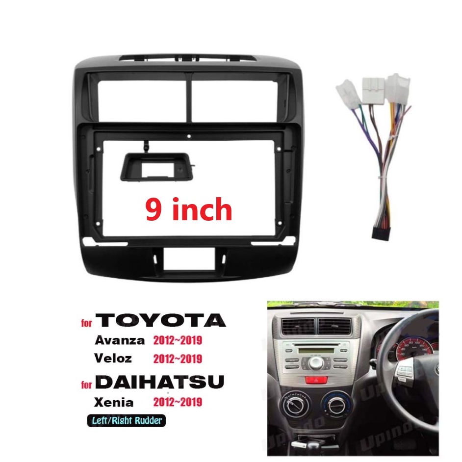 Jual Frame Head Unit Android 9 Inch TOYOTA Avanza Veloz Daihatsu Xenia