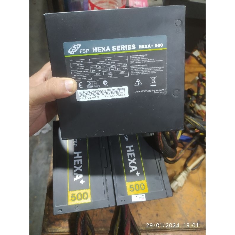 Jual Psu Pure Fsp Hexa 400w 750w Shopee Indonesia