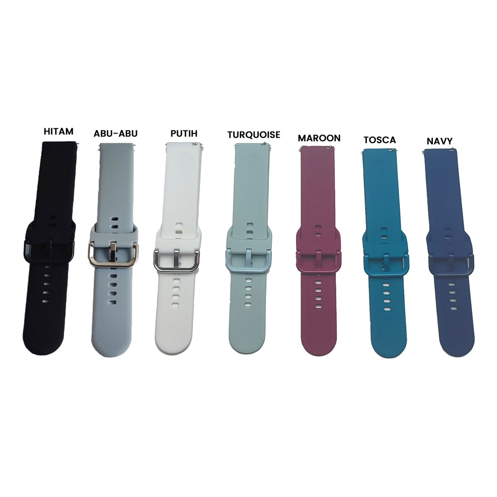 Jual Strap Smartwatch Tali Jam Mm Mm Silicone Universal Quick