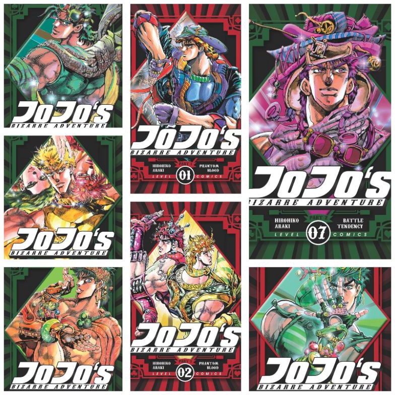 Jual KODE S8F KOMIK SERI LC Jojos Bizarre Adventure Phantom Blood