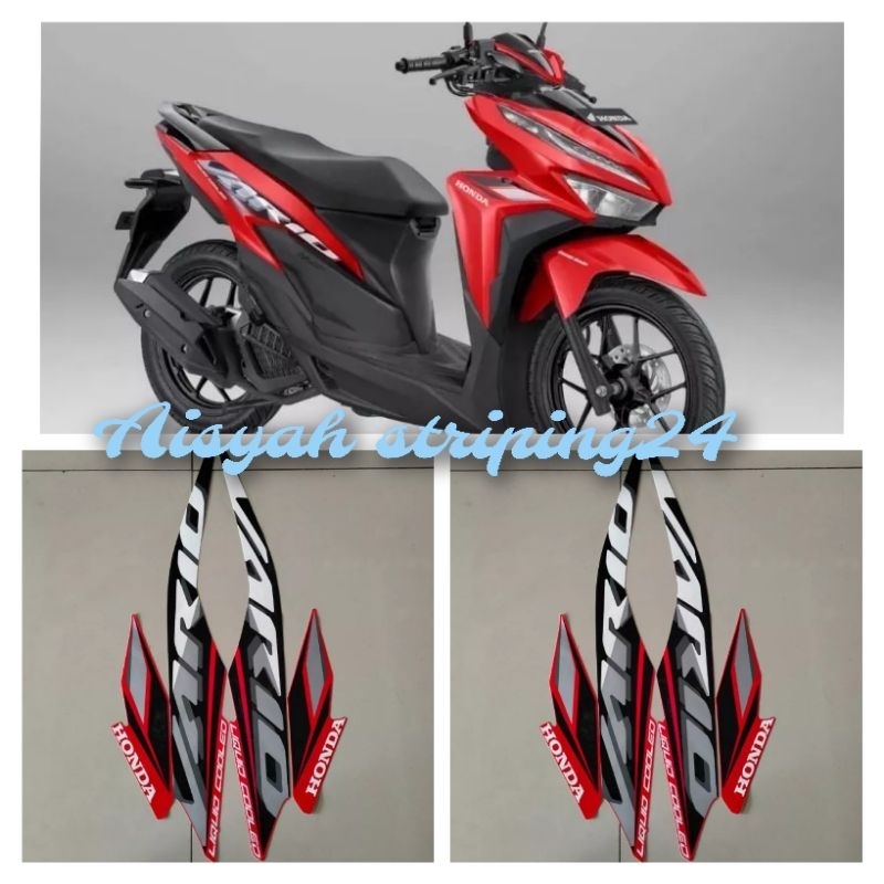 Jual Stiker Striping Lis Les Polet Body Motor All New Honda Vario