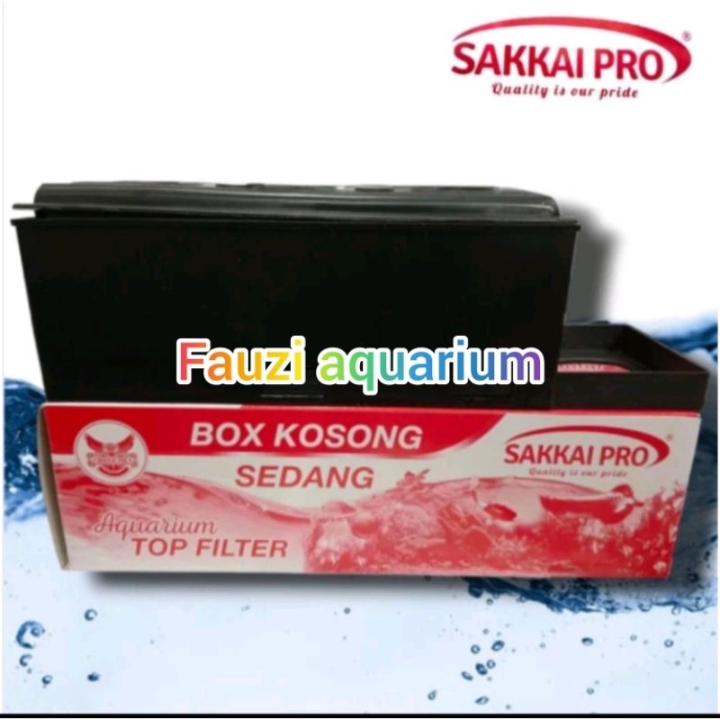 Jual SAKKAI PRO BOX FILTER AQUARIUM SEDANG Shopee Indonesia