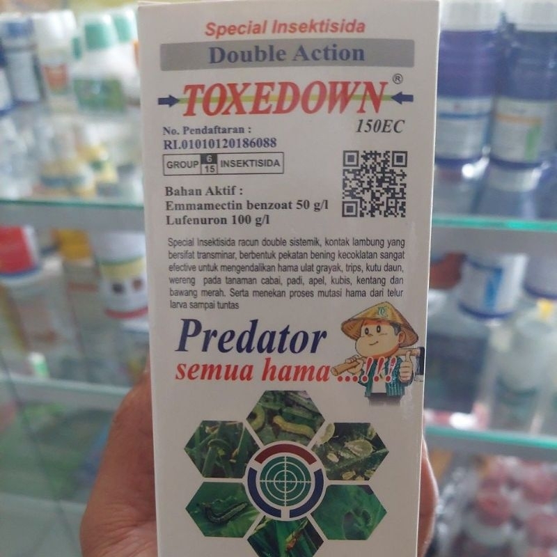 Jual Insektisida Double Action TOXEDOWN 150 EC Shopee Indonesia