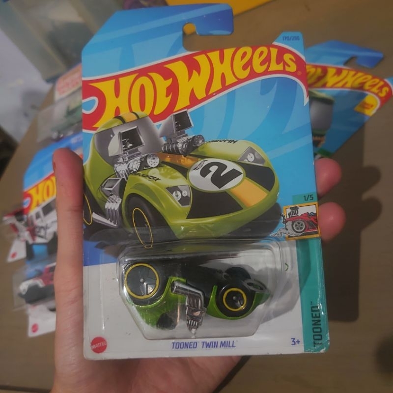 Jual Hot Wheels Error Tooned Twin Mill Shopee Indonesia