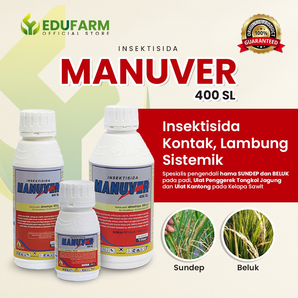 Jual MANUVER 400 SL Insektisida Racun Kontak Lambung Sistemik Obat