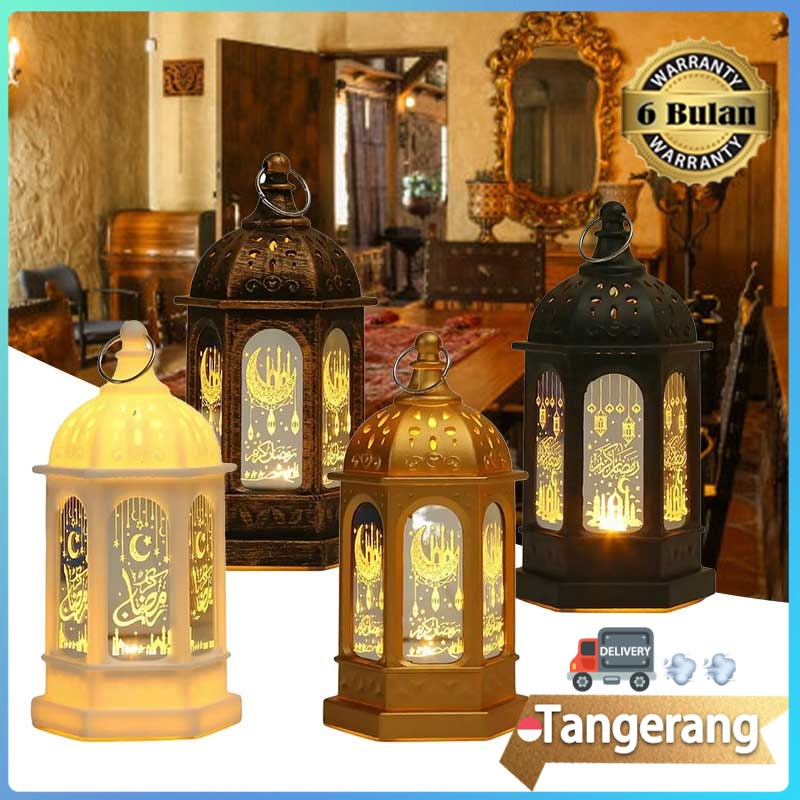 Jual Lentera Lebaran Lilin LED Lentera Idul Fitri Lampu Lentera Kubah