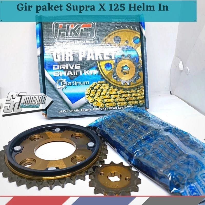 Jual Gir Paket Gir Set Hkc Honda Supra X Helm In H Lebih Tebal