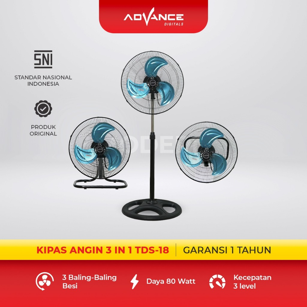 Jual Advance Kipas Angin In Fan Tds Garansi Tahun Shopee