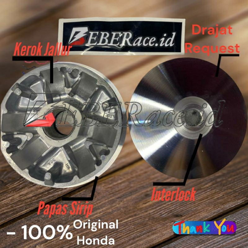 Jual Pully Custom Racing Beat Deluxe Genio Beat Cbs Beat Street