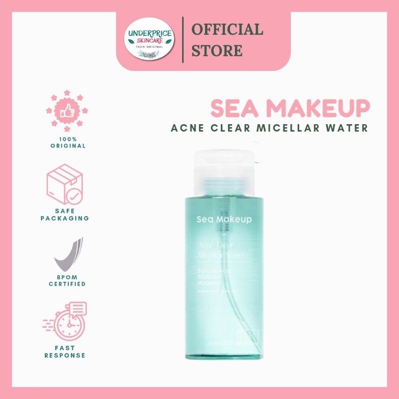 Jual SEA MAKEUP Acne Clear Micellar Water Shopee Indonesia