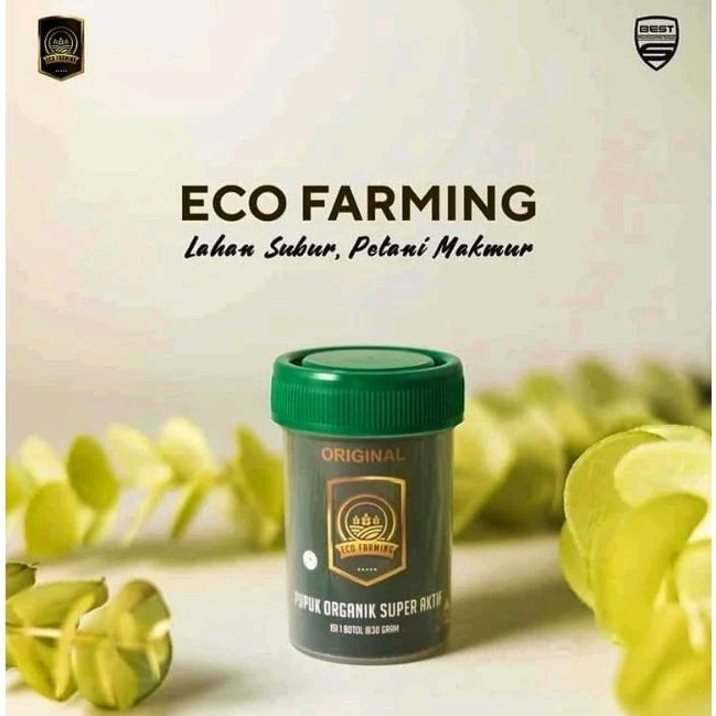 Jual ECO FARMING ORIGINAL 100 30Gr KEMASAN TERBARU PUPUK ORGANIK