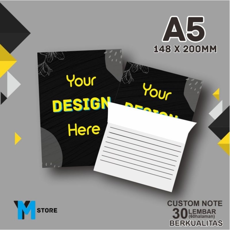 Jual Promo Blocknote Notes A Lem Custom Seminar Souvenir