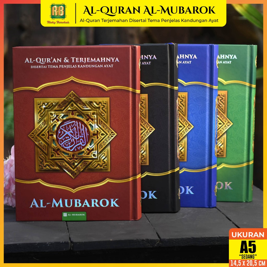 Jual Bisa Cod Al Quran A Al Mubarok X Cm Al Quran Terjemah