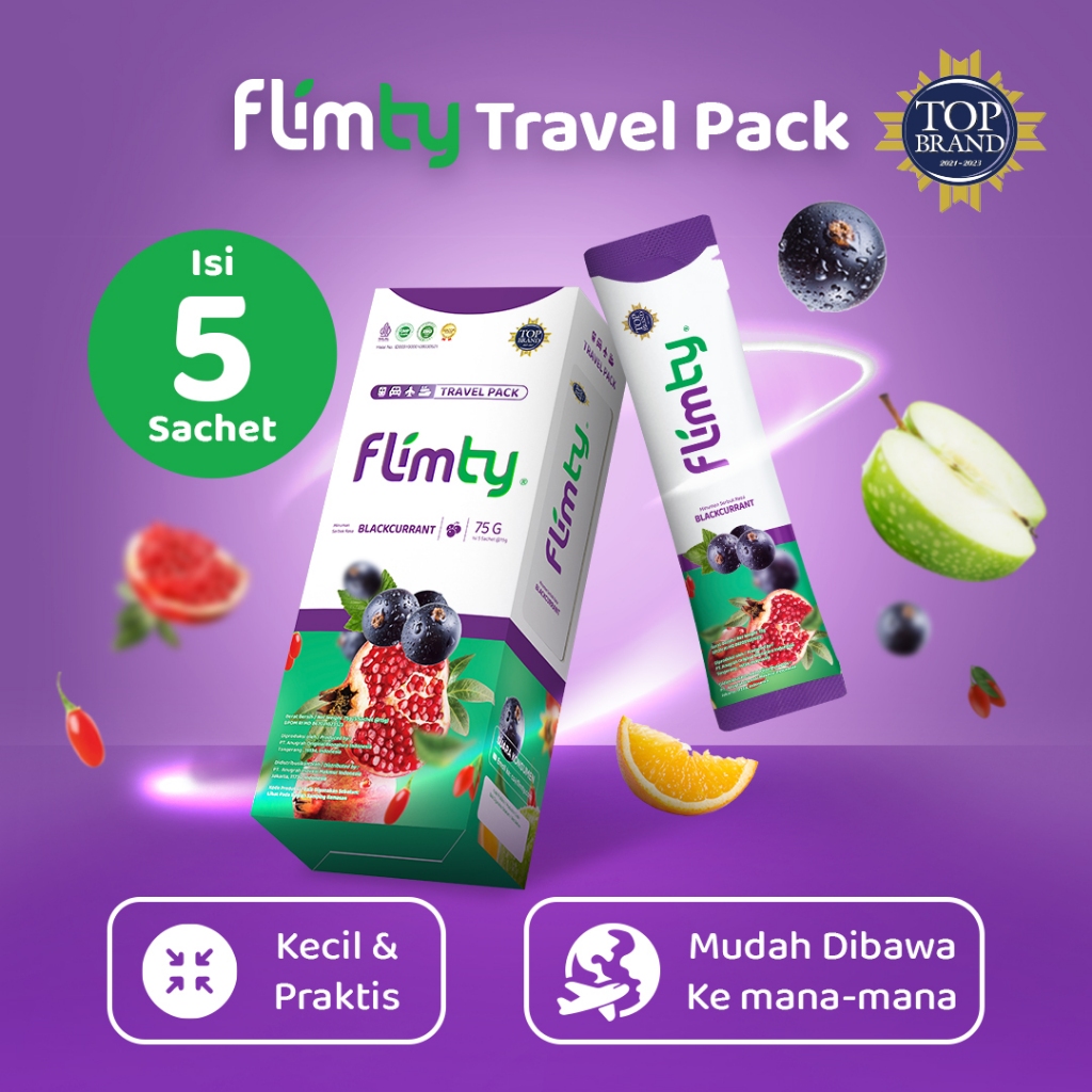 Jual Flimty Fiber Travel Pack Sachet Cobain Dulu Shopee Indonesia