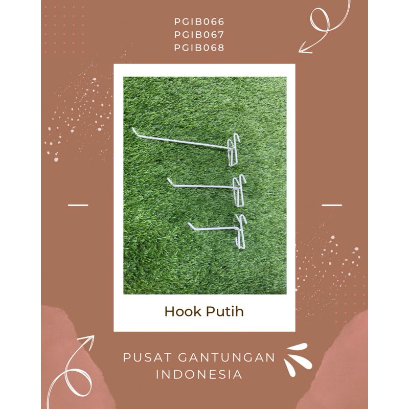 Jual Hook Ram Putih Untuk Kawat Mm Cantolan Ram Besi Impor Gantingan