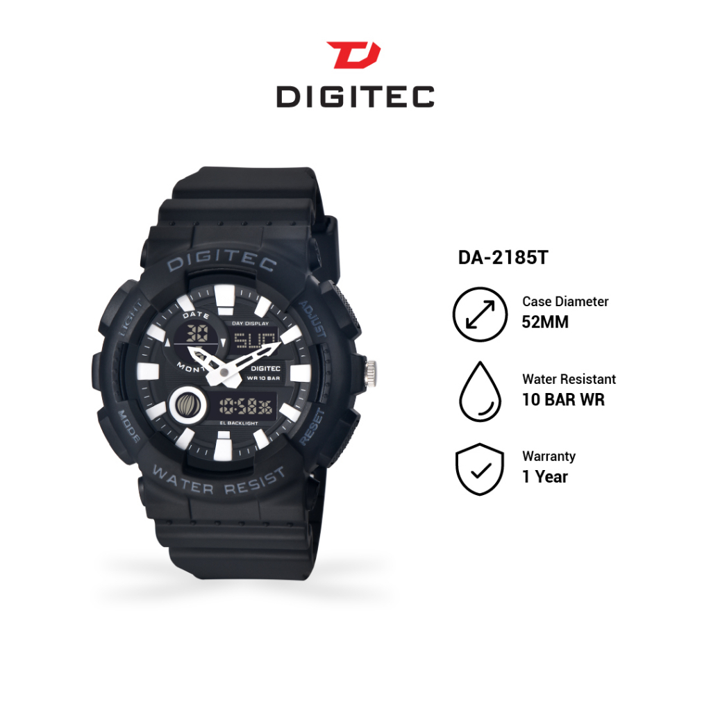 Jual Jam Tangan Sport Digitec Digital Analog Pria Original Watch