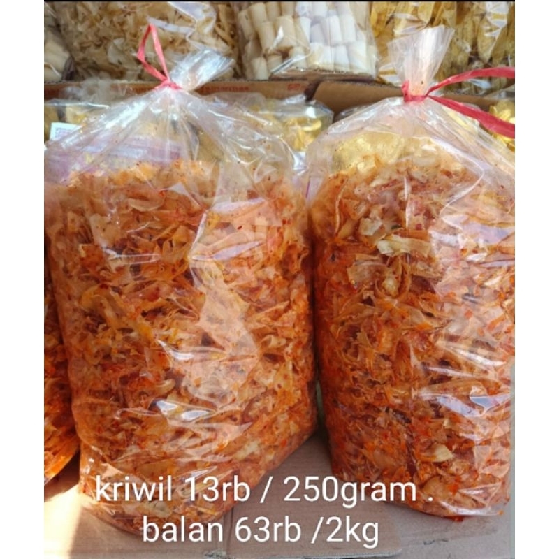 Jual Keripik Singkong Kriwil Kemasan 250 Gram Shopee Indonesia