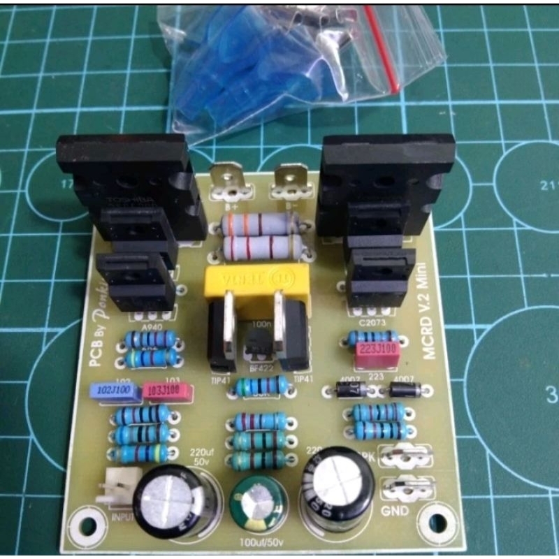 Jual Mcrd V Power Amplifier Mcrd Pcb Fiber Power Sub Mini Sub Low Bas