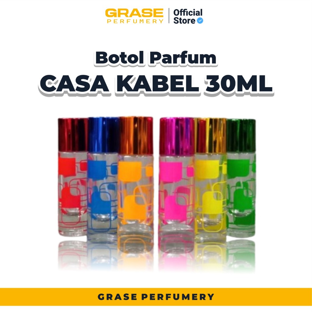 Jual Botol Parfum Casa Motif 30 Ml Murah Best Seller Perlusin Shopee