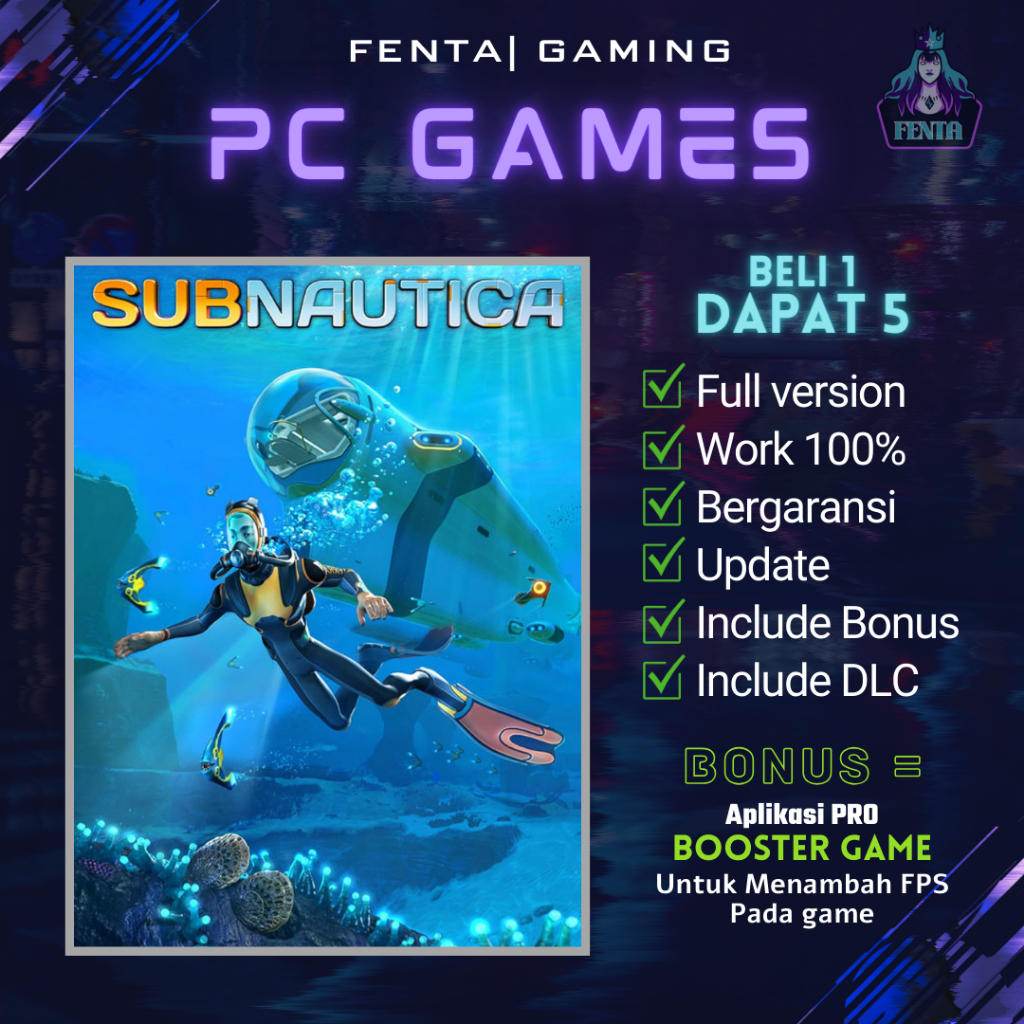 Jual SUBNAUTICA GAME PC GAME LAPTOP Shopee Indonesia