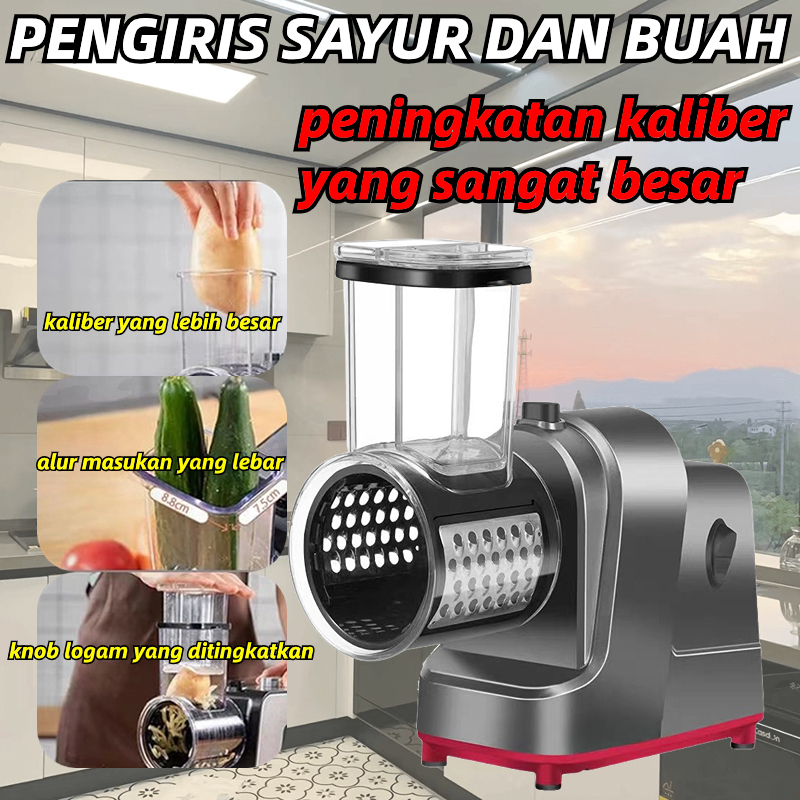 Jual 250W Alat Pemotong Sayuran Dan Buah Mesin Potong Iris Otomatis