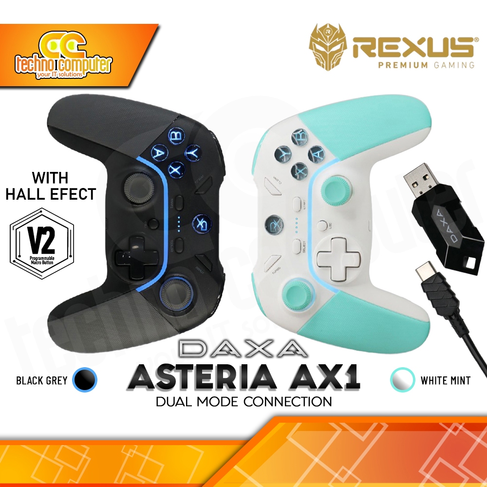 Jual Gamepad Rexus Daxa Asteria Ax Gen V Wireless Wired Dual