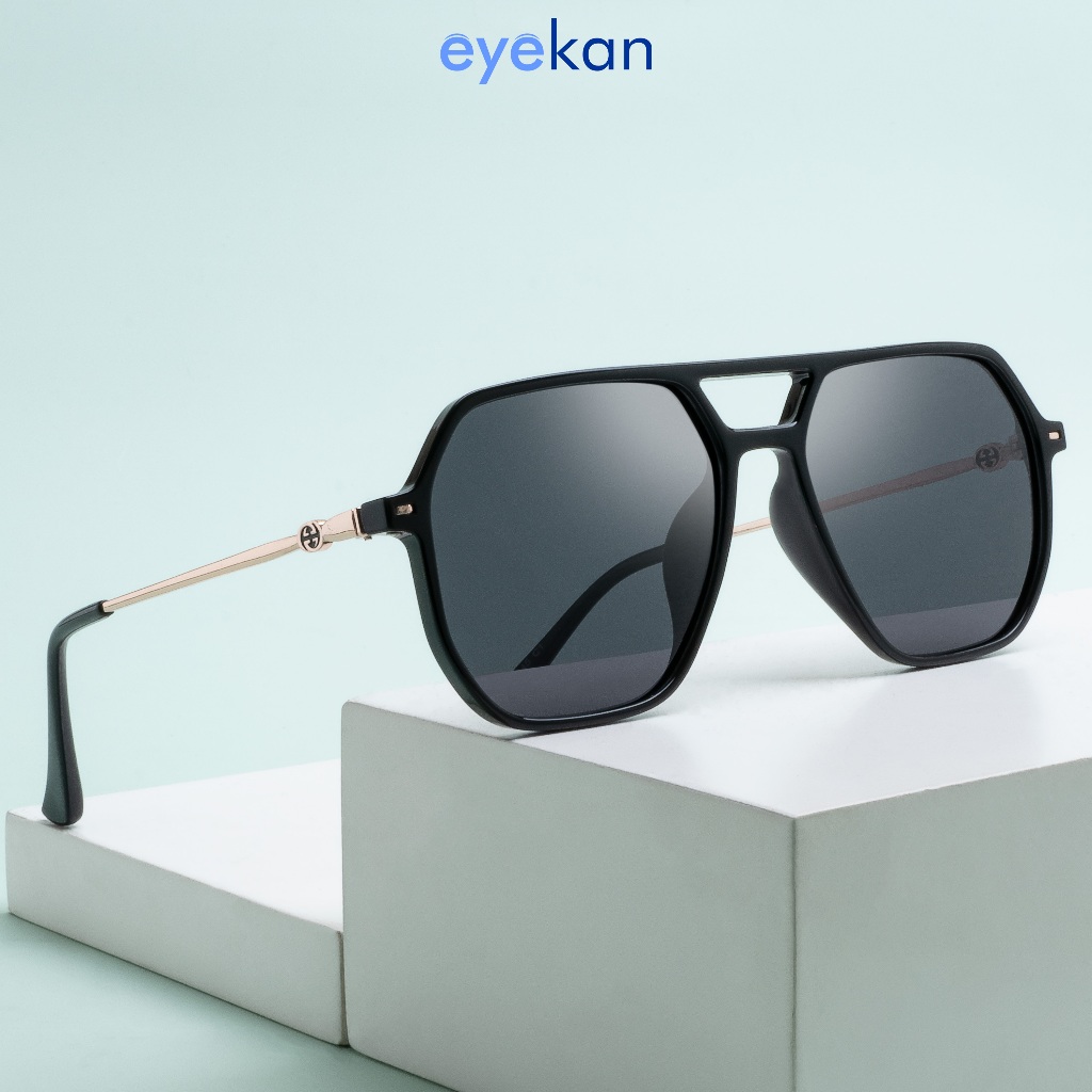 Jual Eyekan Kacamata Hitam Polarize Anti Uv Sunglasses Aviator Bisa