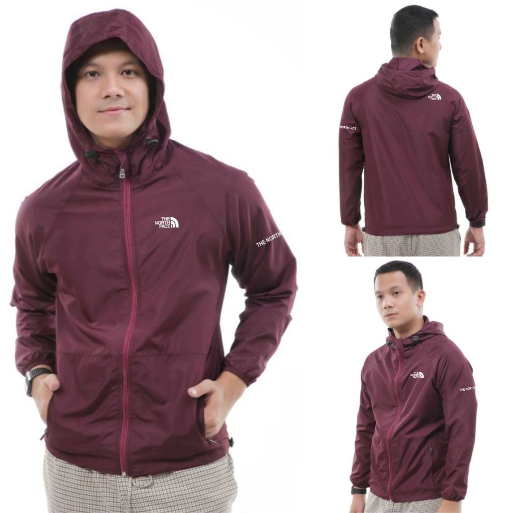 Jual Jaket Parasit Pria Distro Waterproof Outerwear Bolak Balik Outdoor