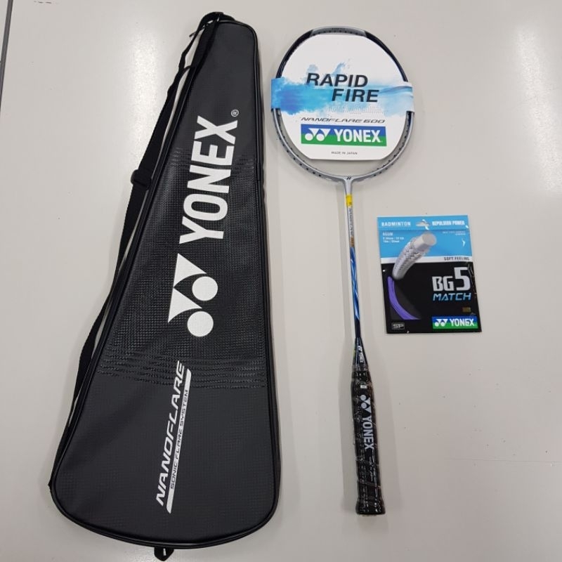 Jual Raket Racket Reket Badminton Bulutangkis Yonex Nanoflare 600 Japan