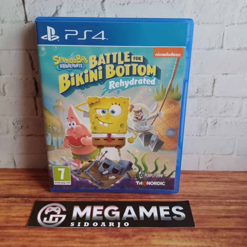 Jual Kaset Bd Ps Spongebob Squarepants Battle For Bikini Bottom