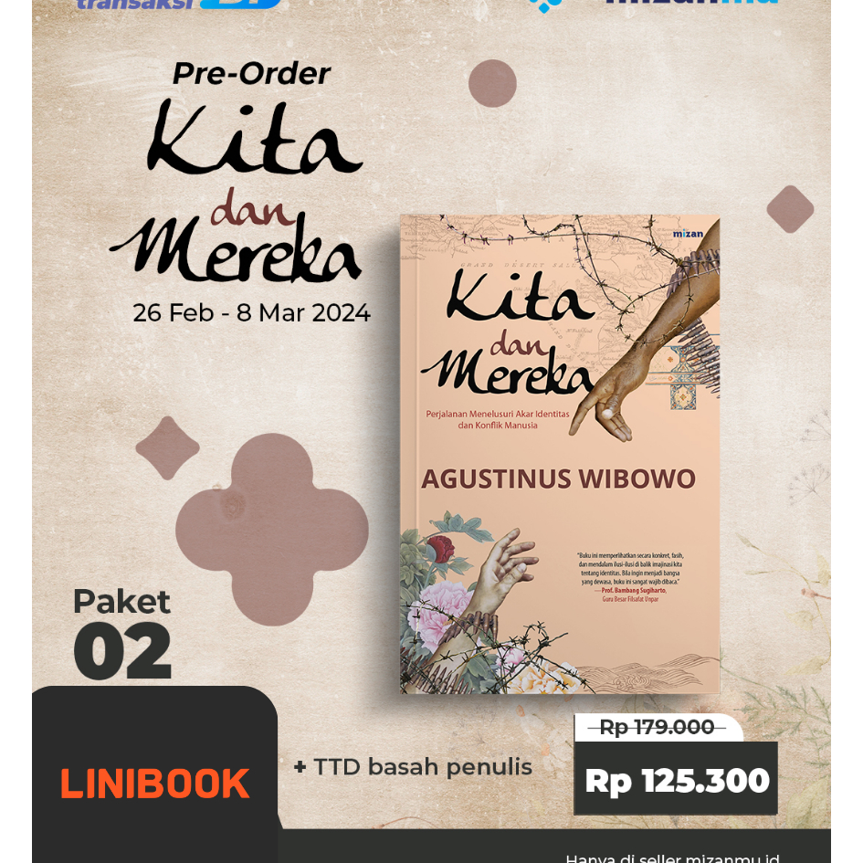 Jual Buku Kita Dan Mereka By Agustinus Wibowo Mizan Shopee Indonesia