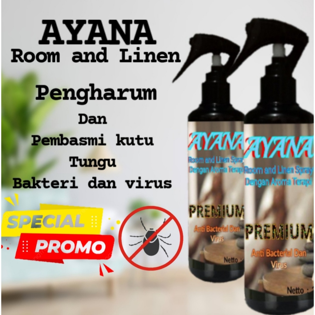 Jual Ayana Room And Linen Spray Penghilang Tungau Dan Pengharum Ruangan