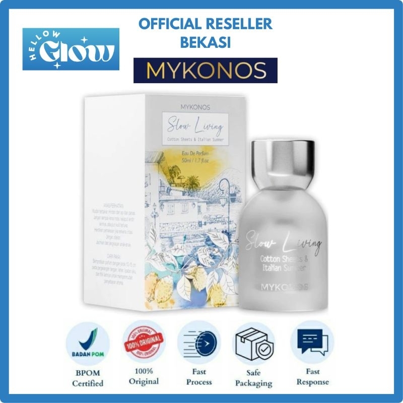 Jual Mykonos Slow Living Edt Ml Dan Edp Ml Shopee Indonesia