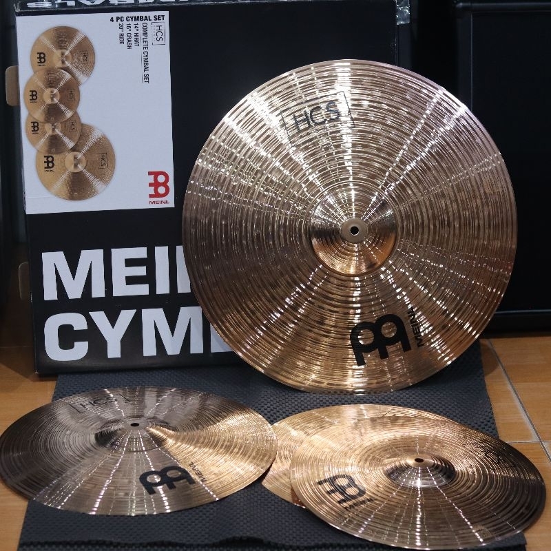 Jual Meinl HCS Bronze Cymbal Set 14 16 20 Made In Germany Set Cymbal