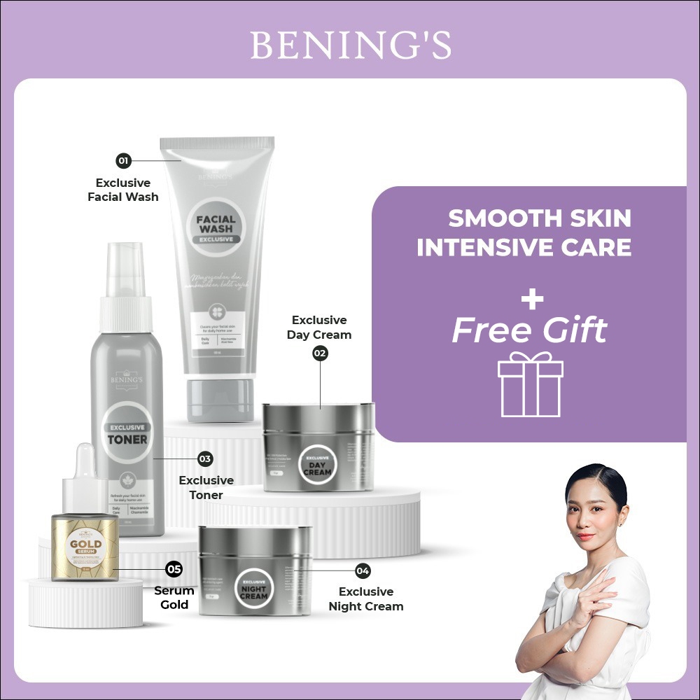 Jual Skincare Bening S Buy Get Smooth Skin Intensive Care Paket