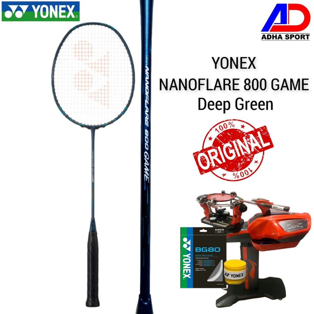 Jual Yonex Nanoflare Game Deep Green Raket Badminton Bulutangkis