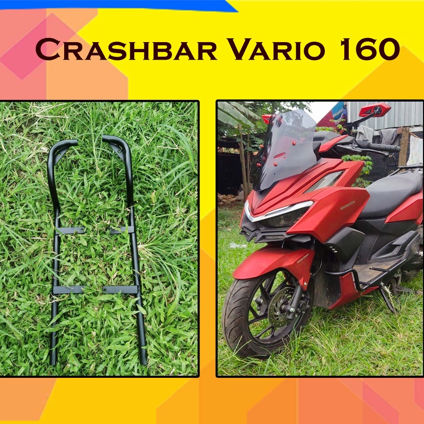 Jual Crashbar Vario Tubular Vario Dudukan Lampu Vario